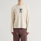 Heresy Men's Rogue Long Sleeve Waffle T-Shirt in Ecru