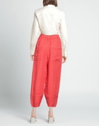 Alessia Santi Womens Pants in Tomato red