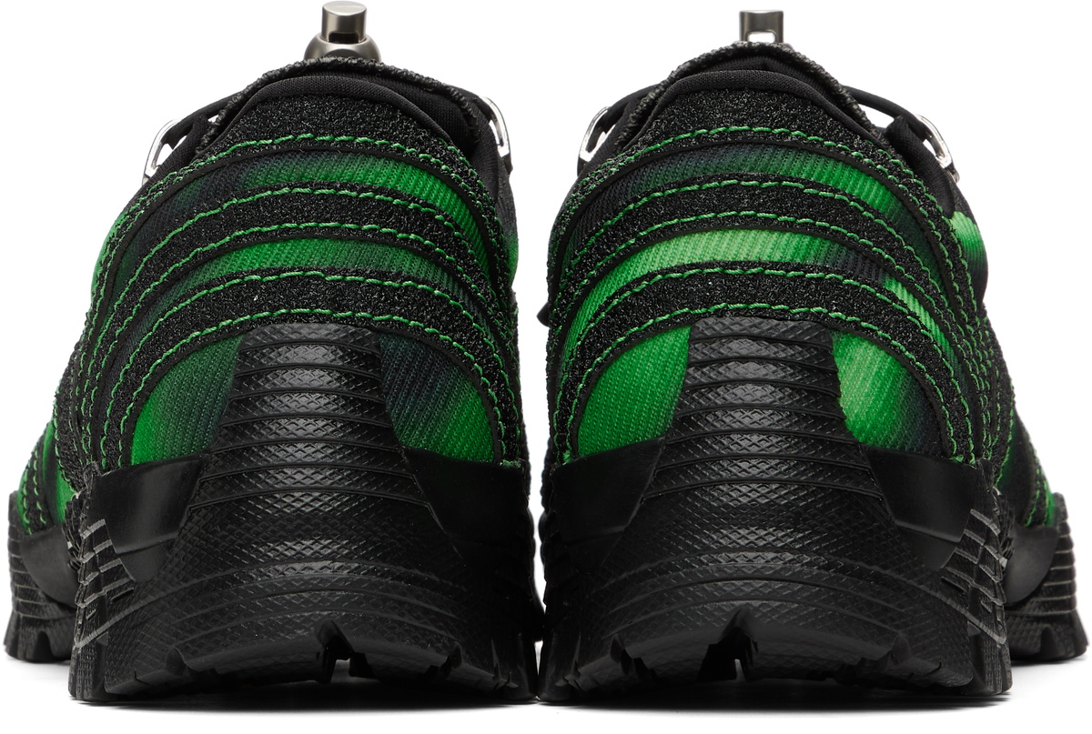 【ANDERSSON BELL】 UNISEX TRAINER SFUMATURA BROWN, GREEN UNISEX SHOES – Andersson Bell