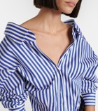 Givenchy Striped cotton poplin blouse