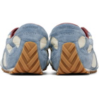 Bottega Veneta Blue & Off-White Orbit Flash Sneakers