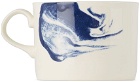 1882 Ltd. Blue & White Indigo Storm Mug