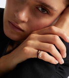 Kamyen Emily 18kt gold and enamel ring with diamonds