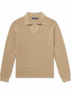 Frescobol Carioca - Orlando Merino Wool Polo Sweater - Neutrals