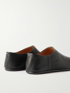 Maison Margiela - Split-Toe Full-Grain Leather Loafers - Black