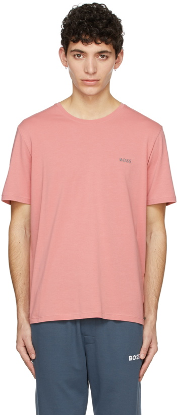 Photo: Boss Pink Cotton T-Shirt