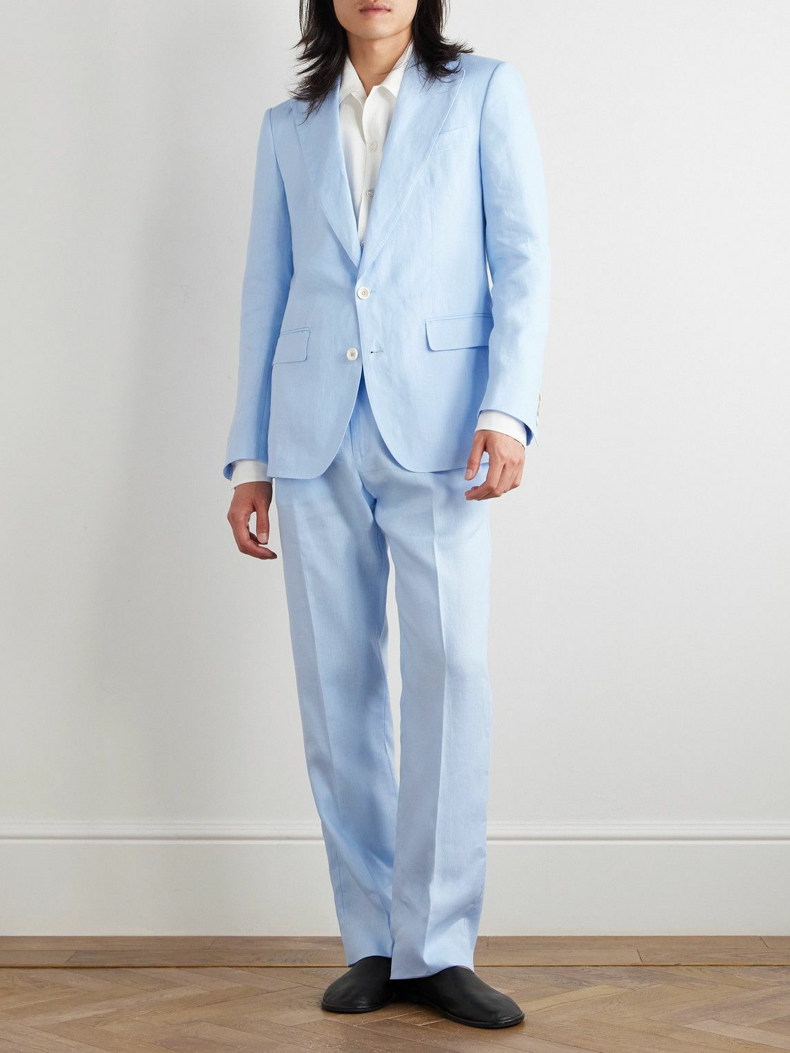 Dolce&Gabbana - Linen Suit Jacket - Blue