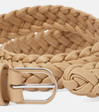 Loro Piana - Scoobydoo braided leather belt