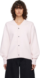 JACQUEMUS Pink 'The Doppio' Cardigan