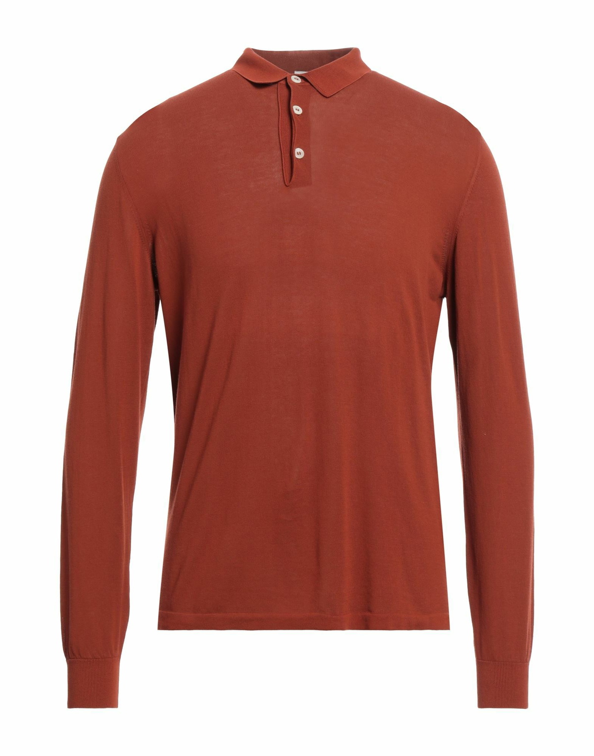 Eleventy Mens Polo shirt Brick