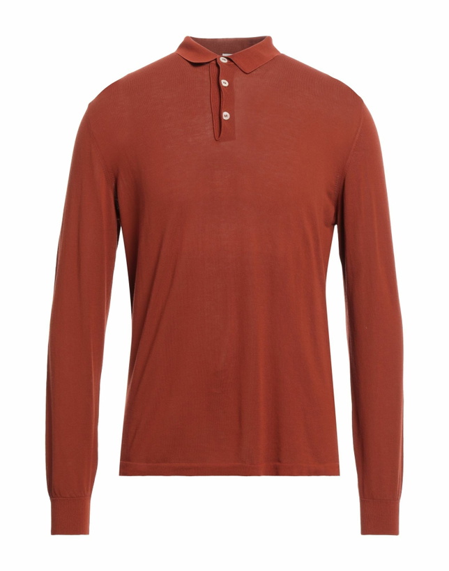 Photo: Eleventy Mens Polo shirt Brick
