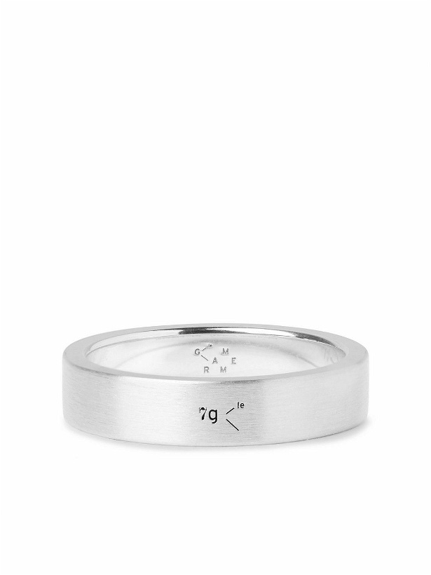 Photo: Le Gramme - Le 7 Brushed Sterling Silver Ring - Silver