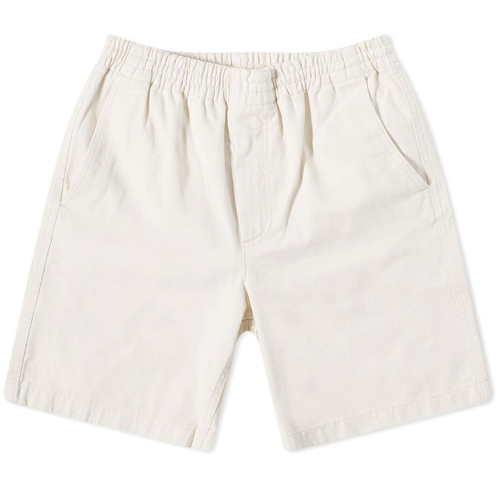 Photo: Norse Projects Men's Evald Organic Cotton Short in Ecru