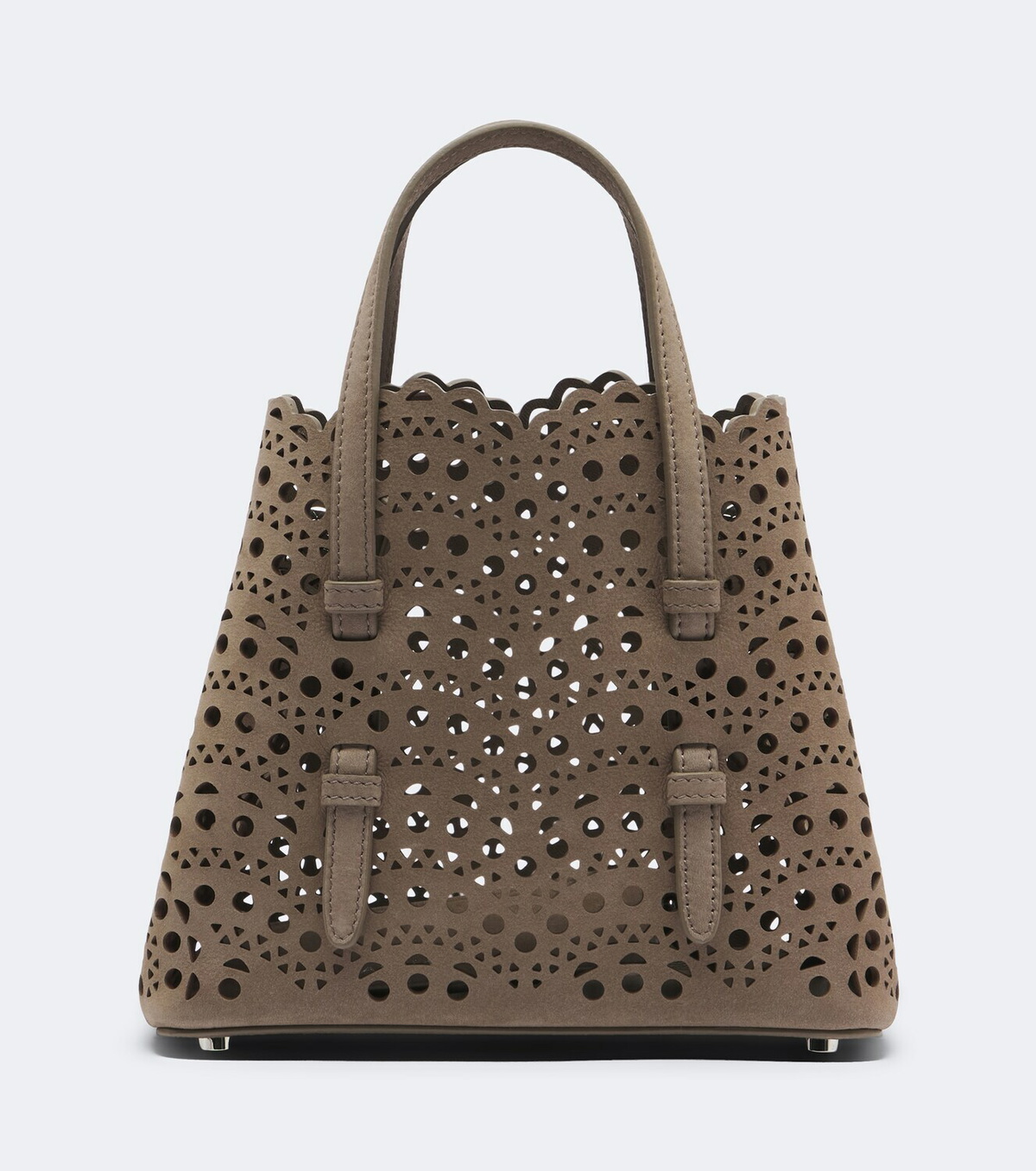 Alaïa Mina 20 Vienne suede top-handle bag