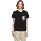 Ann Demeulemeester Black Horse T-Shirt