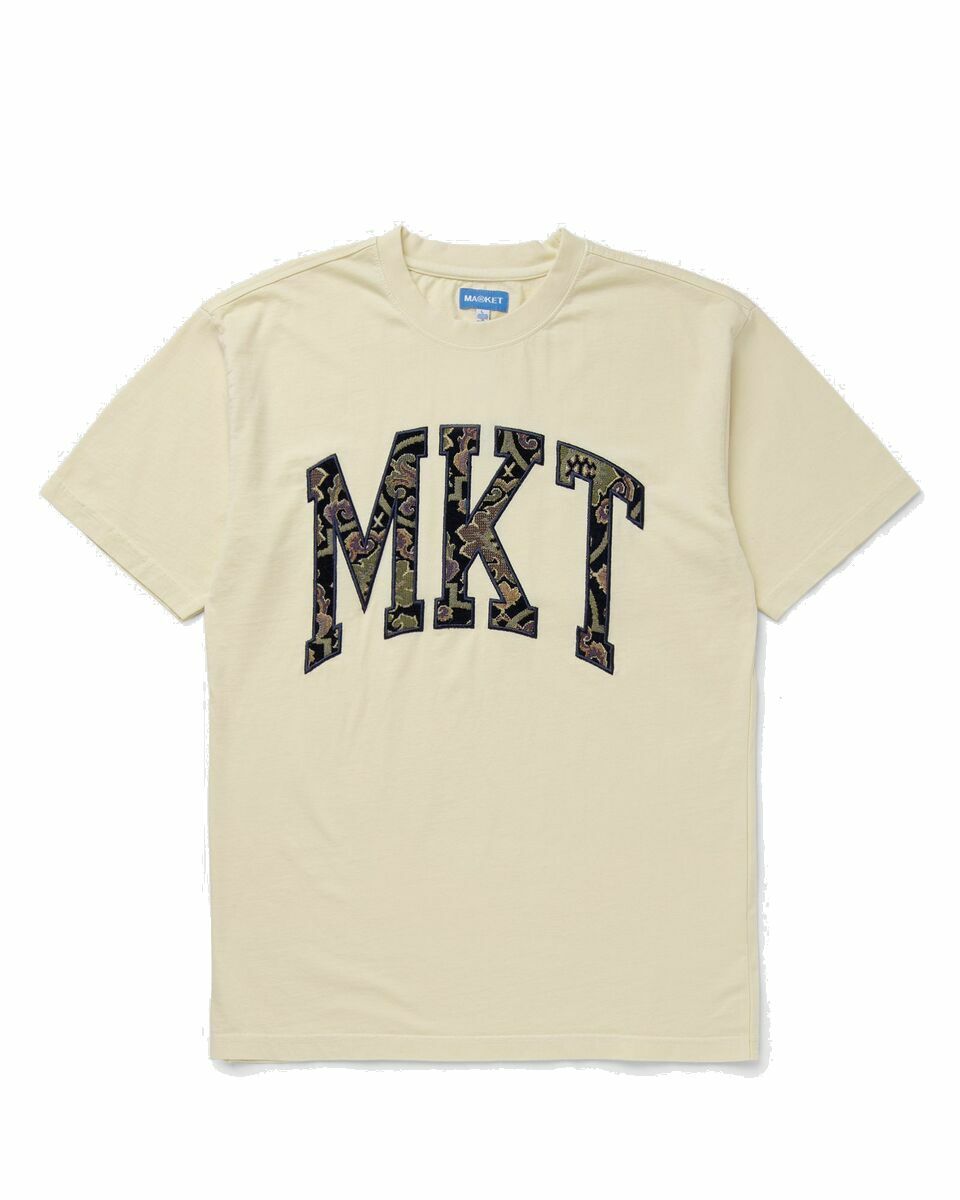 Photo: Market Rug Dealer Mkt Arc T Shirt Beige - Mens - Shortsleeves