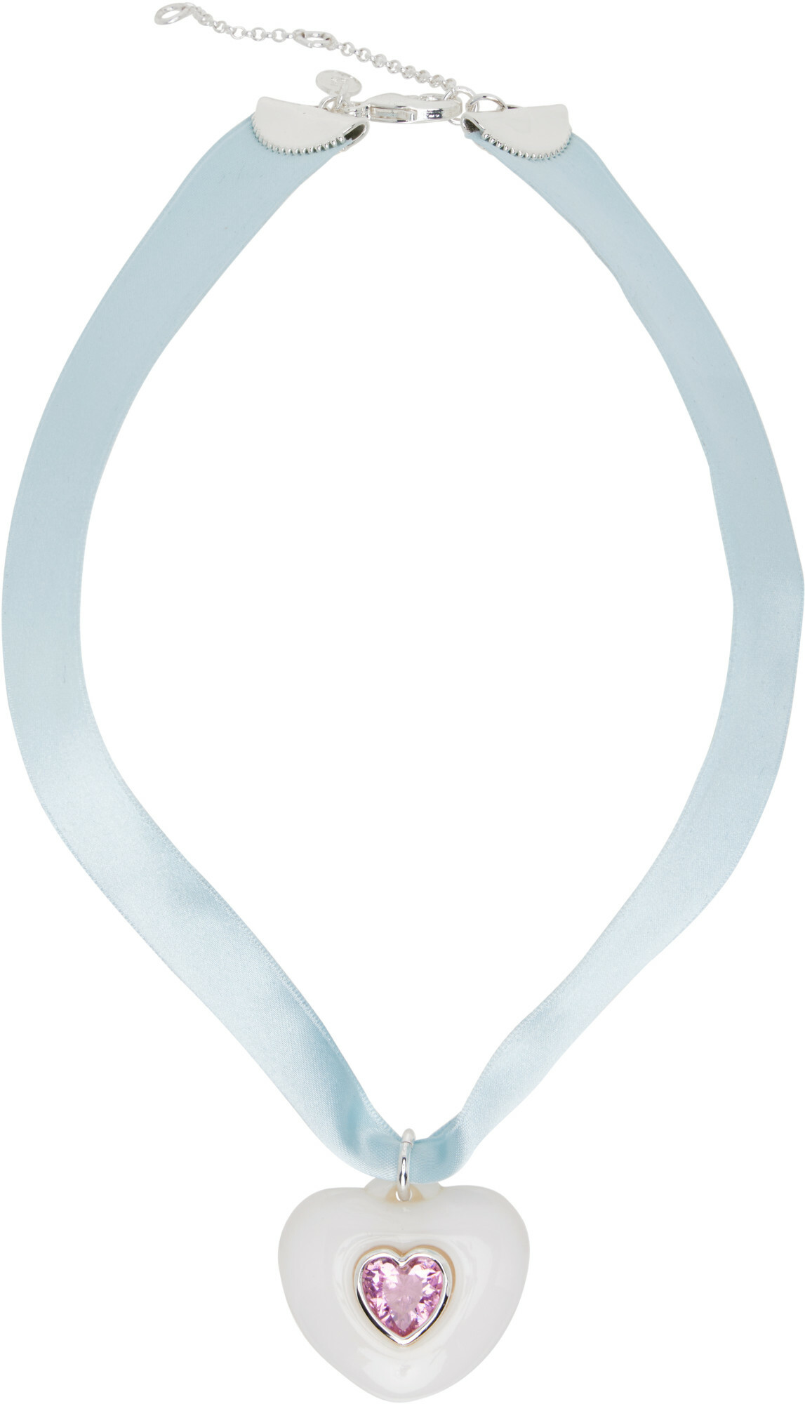 Sandy Liang Gummy Heart Choker