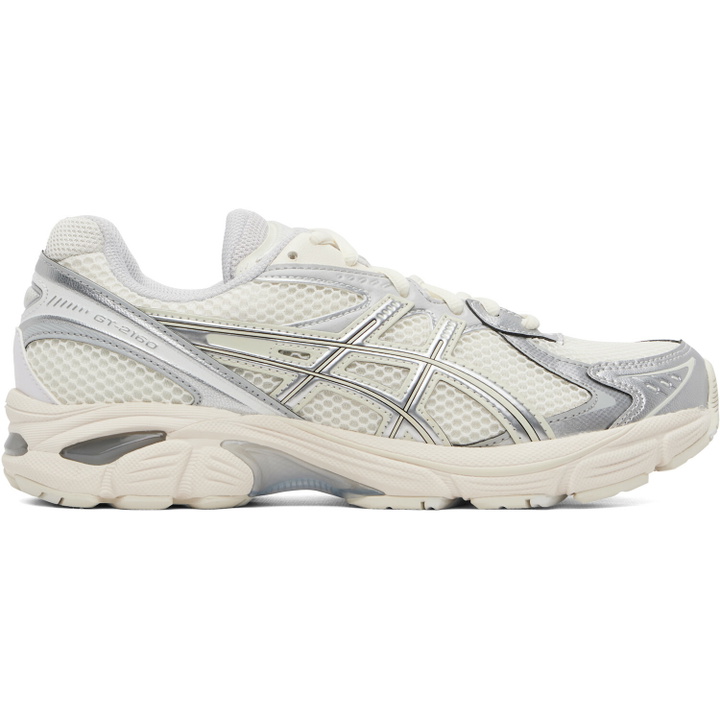 Photo: ASICS White & Silver GT-2160 Sneakers