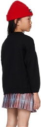 032c SSENSE Exclusive Kids Black Sweater