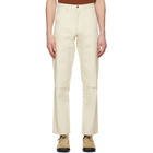 Winnie New York Off-White Double Knee Trousers