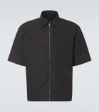 Givenchy 4G zip-up bowling shirt