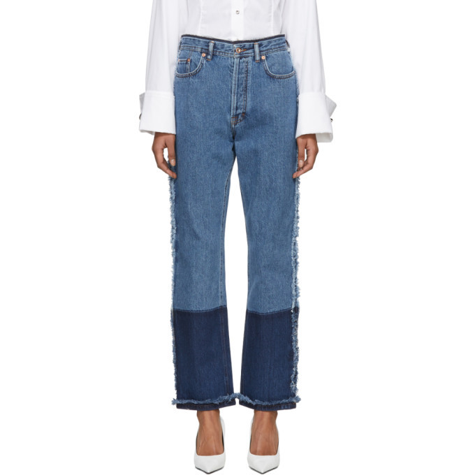 ACNE STUDIOS MYRJA DENIM ツートーン デニム パンツ Acne Studios Indigo Myrja Fit Jeans Acne Studios