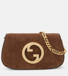 Gucci Gucci Blondie Small suede shoulder bag