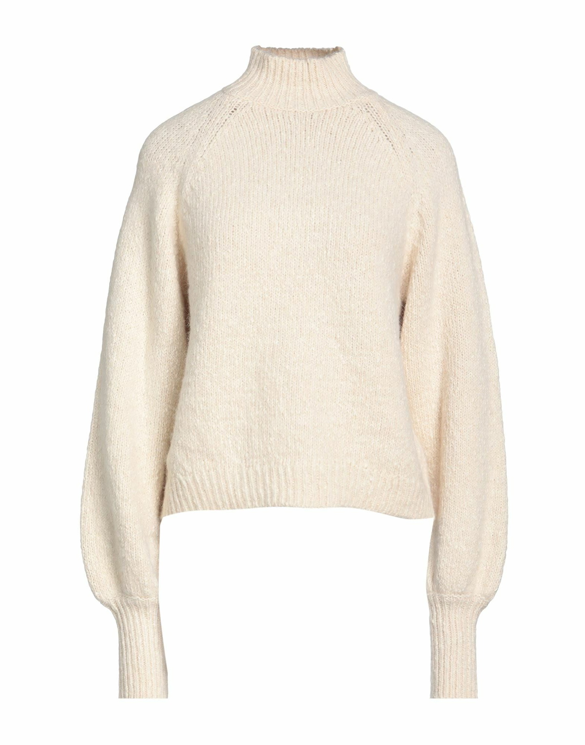 Maje Womens Turtleneck Ivory
