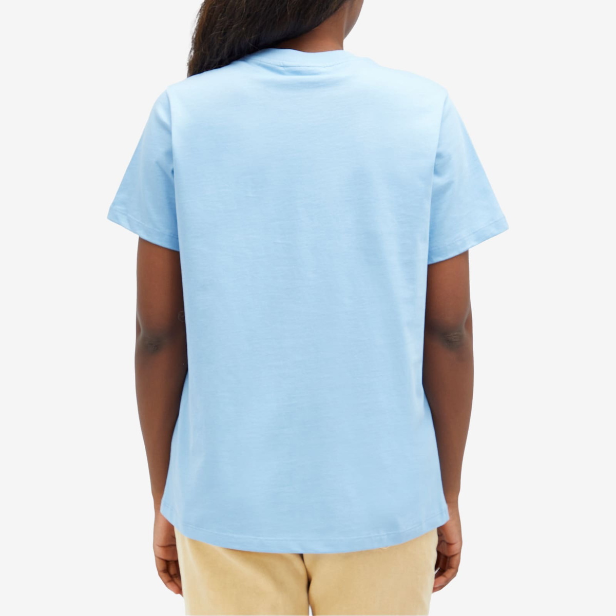 GANNI Women's Basic Jersey Tiger Relaxed T-shirt in Blissful Blue