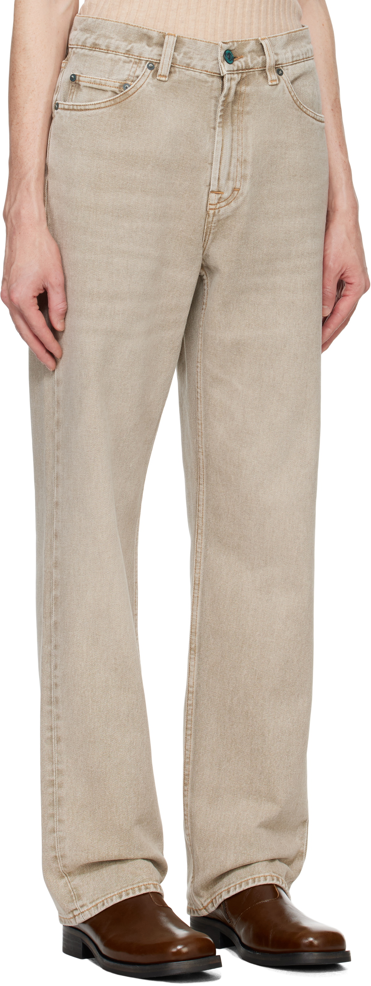 OUR LEGACY Gray Formal Cut Jeans Our Legacy