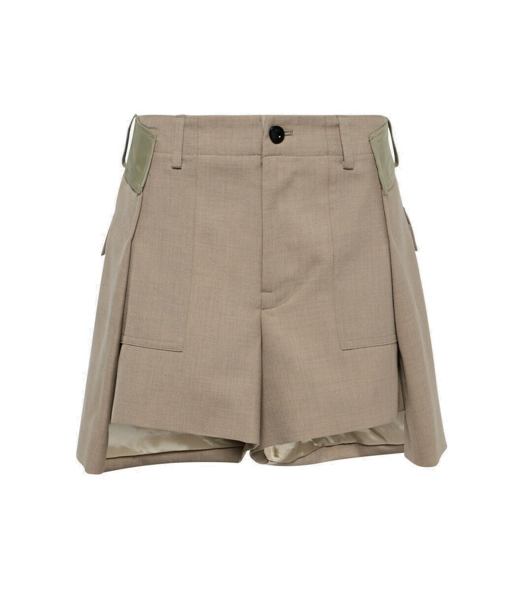 Saashi Slim Fit High Waisted Shorts main image 1