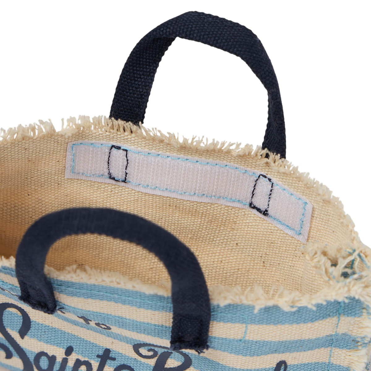 MC2 Saint Barth Phone Holder Bag With Striped Print