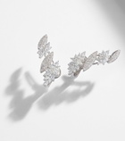Yeprem Y-Couture 18kt white gold earrings with diamonds