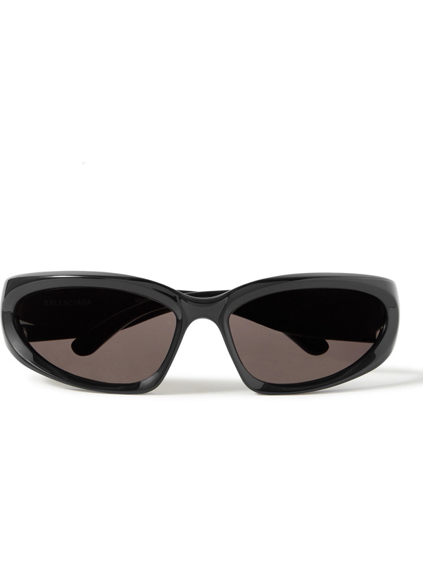 Photo: BALENCIAGA - D-Frame Acetate Sunglasses