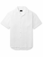 Brioni - Capri Camp-Collar Linen Shirt - White