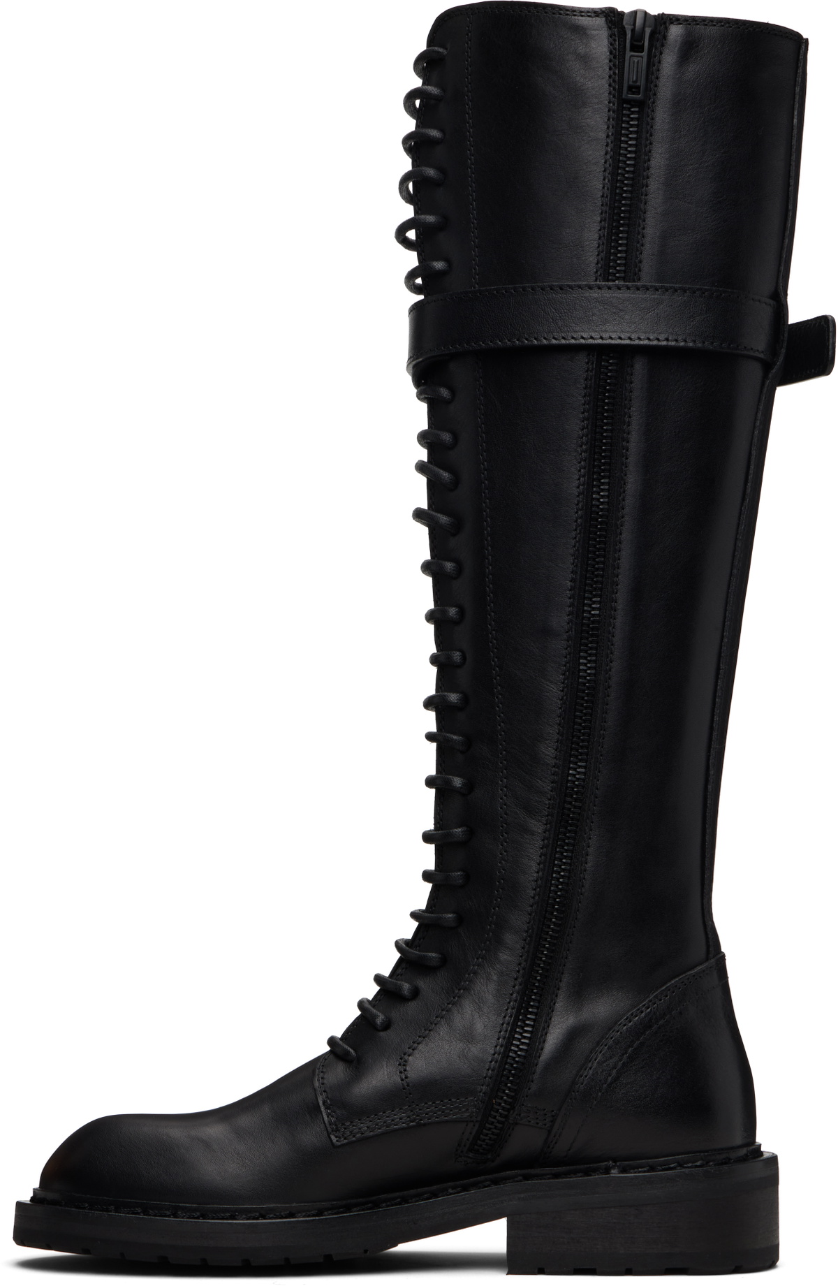 Ann Demeulemeester Black High Danny Tall Boots