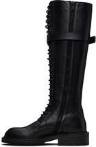 Ann Demeulemeester Black High Danny Tall Boots