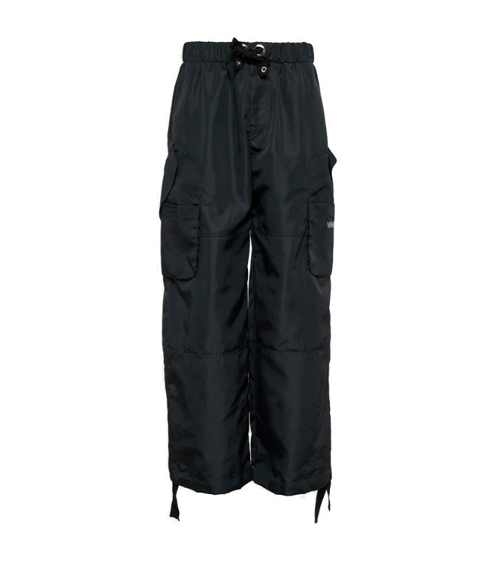 Photo: Versace - Technical wide-leg cargo pants