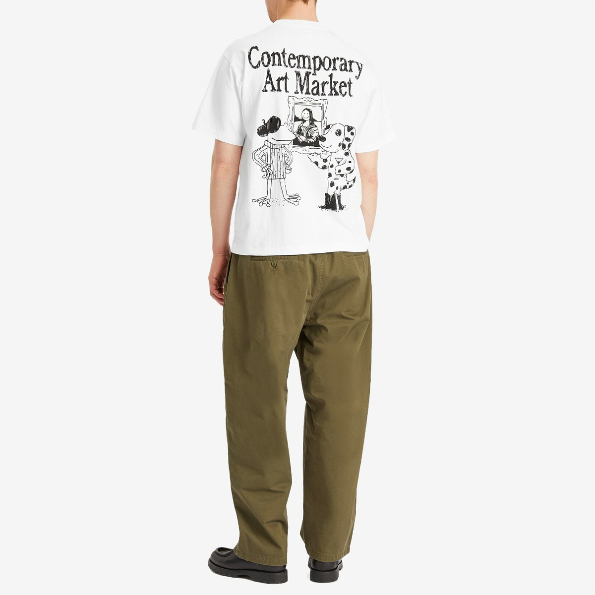 MARKET Men's Smiley Museum Uv T-Shirt in White