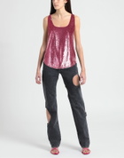 Manila Grace Womens Top in Magenta