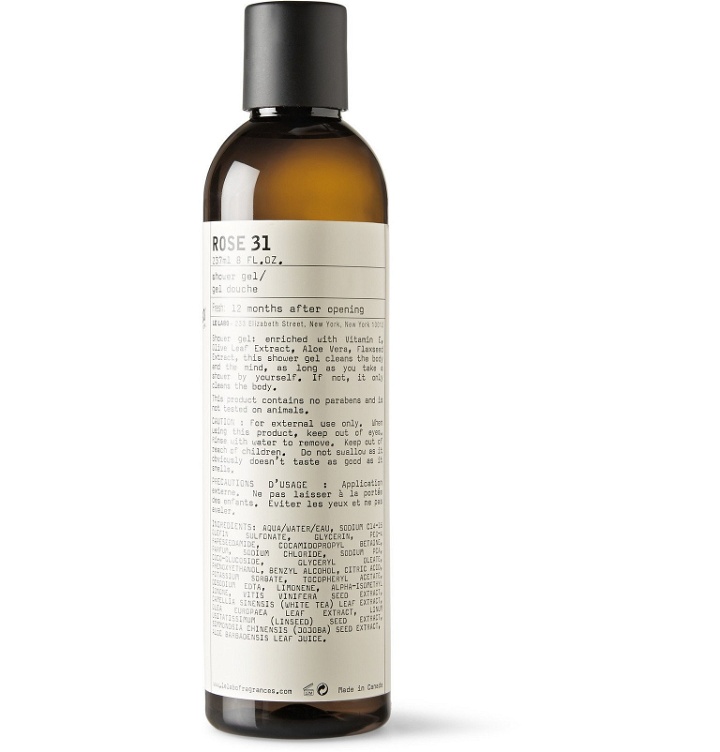 Photo: Le Labo - Rose 31 Shower Gel, 237ml - Colorless