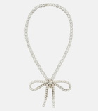 Balenciaga Archive Ribbon embellished necklace