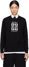 Givenchy Black 4G Stars Sweatshirt