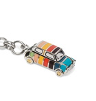 PAUL SMITH - Taxi Silver-Tone and Enamel Key Ring - Silver