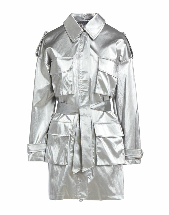 Photo: Jijil Womens Overcoat & Trench Coat in Silver