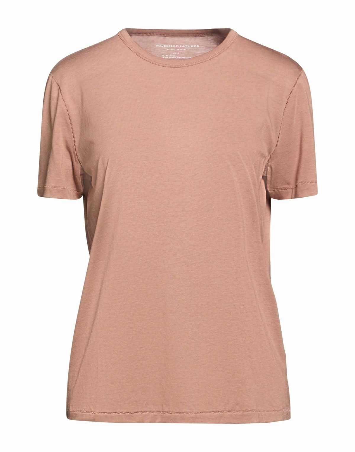 Majestic Filatures Womens T-shirt Taupe