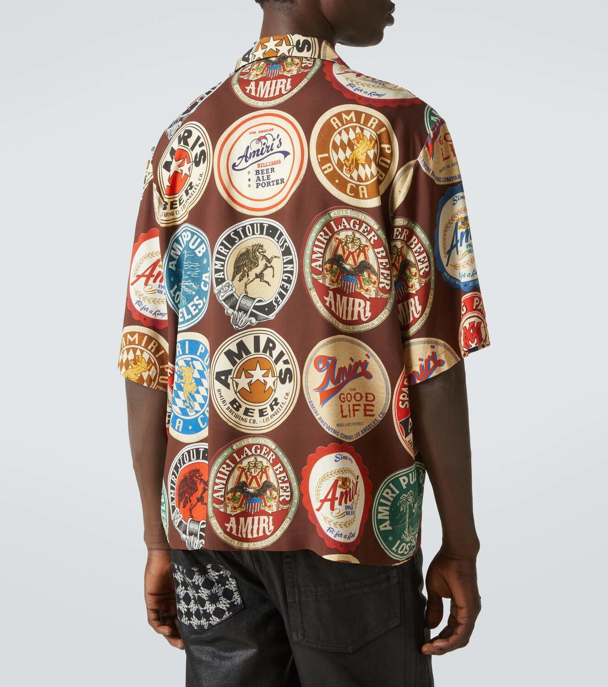 Amiri Coasters bowling shirt