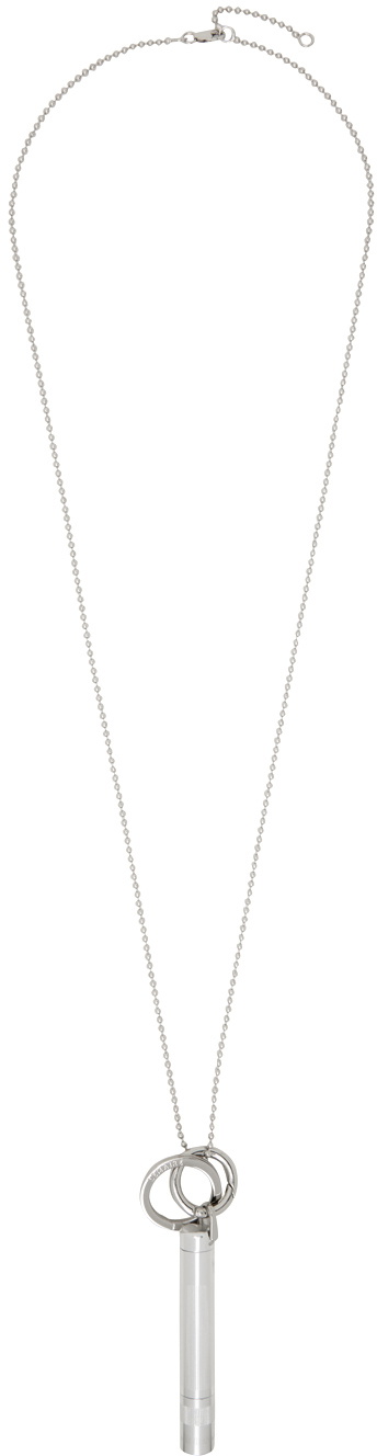 LEMAIRE Silver Maglite Chain Necklace Lemaire