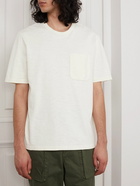 Folk - Slub Cotton-Jersey T-Shirt - White