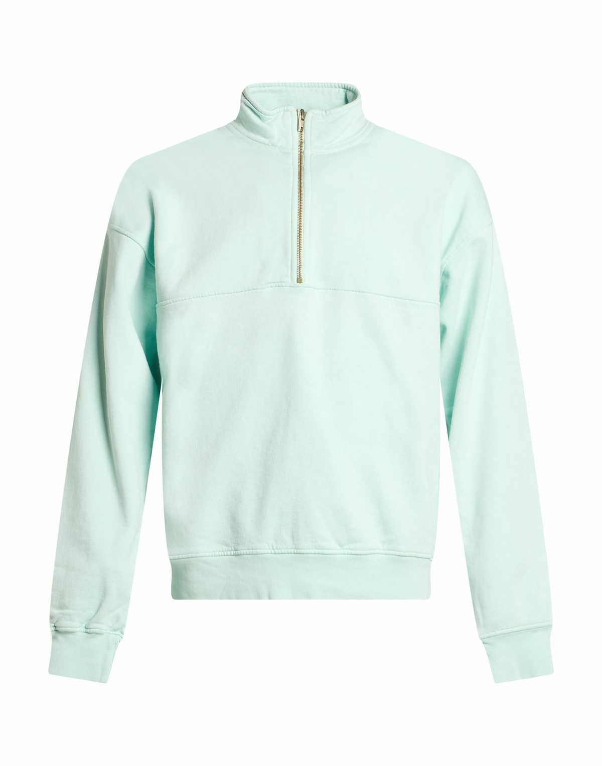 Colorful Standard Mens Sweatshirt Light in Green
